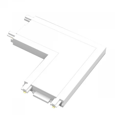 Соединитель L-образный для магнитного шинопровода IMEX UT25 IL.0007.3001 WH