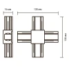 Коннектор X-образный Jazzway PTR/R CX-WH 5031951