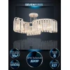 Потолочная люстра Seven Fires Iveya WD3549/6C-WT-CR-CL