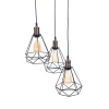 Подвесная люстра Lumina Deco Cobi LDP 11609-3 BK