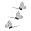 Подвесная светодиодная люстра Natali Kovaltseva Butterflies Led Lamps 81366 Gold Подвесная светодиодная люстра Natali Kovaltseva Butterflies Led Lamps 81366 Gold