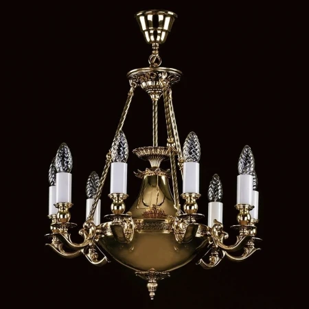 Подвесная люстра Artglass Dafne Brass Antique