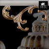 Подвесная люстра Arte Lamp Chiesa A2814LM-5WG Подвесная люстра Arte Lamp Chiesa A2814LM-5WG
