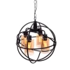 Подвесная люстра Lumina Deco Stradi LDP 11509-4 BK