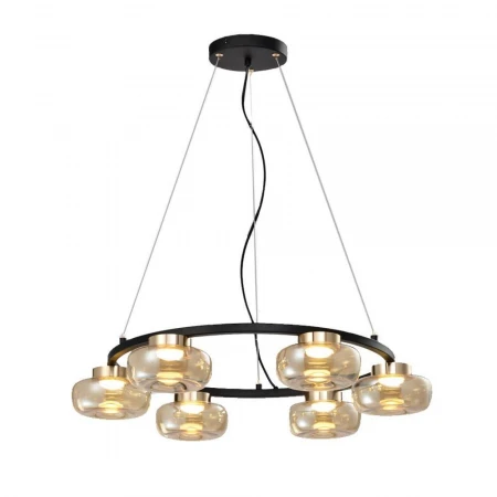 Подвесная светодиодная люстра Milosh Tendence 0702CL-6BK