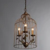 Подвесная люстра Arte Lamp Gabbia A1865SP-3BG Подвесная люстра Arte Lamp Gabbia A1865SP-3BG