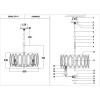 Подвесная люстра Lumien Hall Lucania LH3044/5P-CO