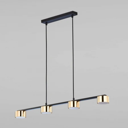 Подвесная люстра TK Lighting 6094 Dallas Gold Black