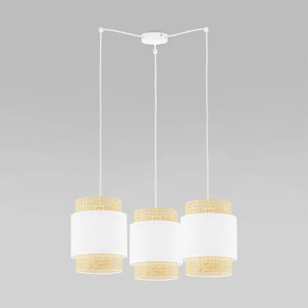 Подвесная люстра TK Lighting 6537 Boho White