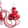 Подвесная люстра Arte Lamp Vaso A6819LM-8RD Подвесная люстра Arte Lamp Vaso A6819LM-8RD