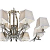 Подвесная люстра iLamp Hilton 6943-8+4 CR Подвесная люстра iLamp Hilton 6943-8+4 CR