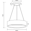 Подвесной светодиодный светильник Deko-Light Sculptoris 342183