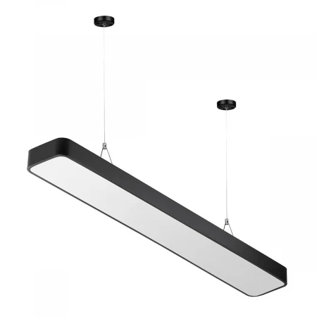 Подвесной светодиодный cветильник Geometria ЭРА Block SPO-112-B-40K-040 40Вт 4000К черный Б0050541
