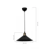 Подвесной светильник Toplight Delilah TL1606H-01BK