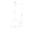 Подвесной светильник TK Lighting 3193 Faro Graphite Подвесной светильник TK Lighting 3193 Faro Graphite