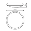 Настенно-потолочный светодиодный светильник Kanlux ORTE LED 18W-NW-O-SE 29162