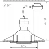 Точечный светильник (в комплекте 3 шт.) Kanlux TRIBIS II L AB 23843