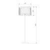 Торшер TK Lighting 2899 Harmony Black