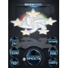 Потолочная светодиодная люстра Seven Fires Martein SF5034/6C-WT-RGB Потолочная светодиодная люстра Seven Fires Martein SF5034/6C-WT-RGB