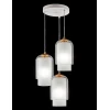 Подвесная люстра 33 Идеи PND105.03.16FG3.001.WH-M16WT Подвесная люстра 33 Идеи PND105.03.16FG3.001.WH-M16WT