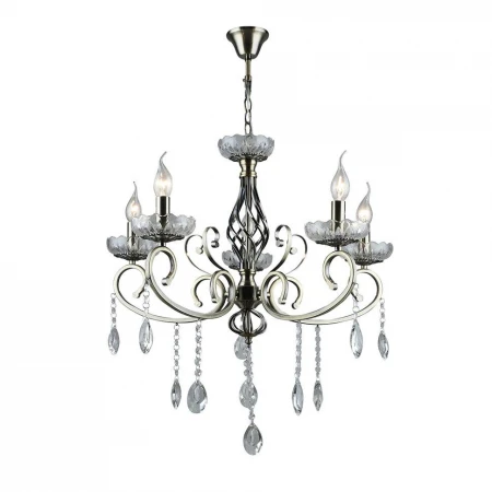 Подвесная люстра Seven Fires Luiksa WD3595/5H-AB-CL