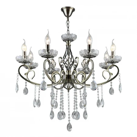 Подвесная люстра Seven Fires Luiksa WD3595/8H-AB-CL