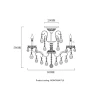 Потолочная люстра Crystal Lux Montana PL9