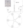 Подвесная люстра MyFar Alen MR1913-5P Подвесная люстра MyFar Alen MR1913-5P