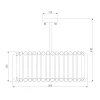 Потолочная люстра Bogates Castellie 461/5