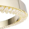 Подвесной светодиодный светильник Crystal Lux Saturn SP90W Led Gold