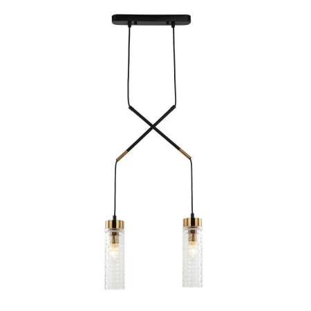 Подвесной светильник Gerhort G51213/2BK+AB CL