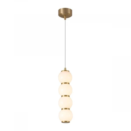 Подвесной светодиодный светильник Gerhort G51204/4AB WT