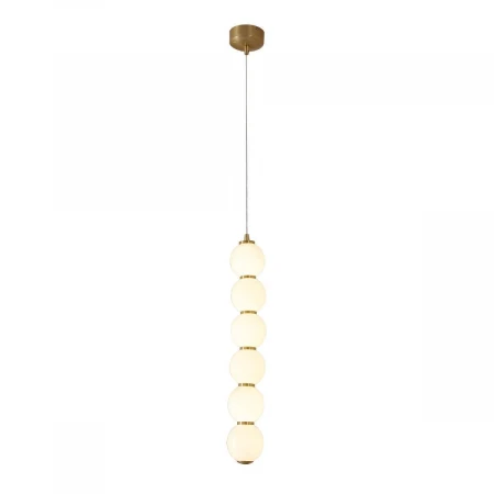 Подвесной светодиодный светильник Gerhort G51204/6AB WT