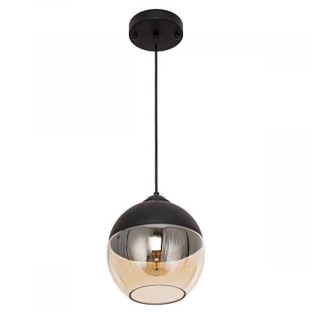 Подвесной светильник Gerhort G51129/1D BK BK+CL