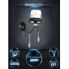 Бра Seven Fires Dagni WD3601/1W-BK-WT-BK Бра Seven Fires Dagni WD3601/1W-BK-WT-BK