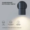 Уличный настенный светильник Apeyron Grafite 11-116