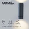 Уличный настенный светильник Apeyron Grafite 11-119