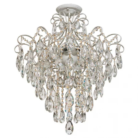 Потолочная люстра ЭкономСвет 33068/10WG+WT