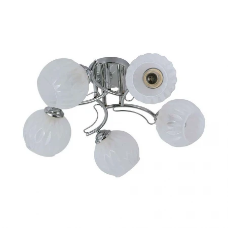 Потолочная люстра ЭкономСвет 12200/5CR WT