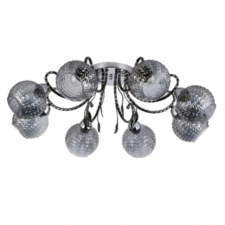 Потолочная люстра ЭкономСвет 12193/8CR+PBK SM