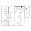 Подвесная люстра Ambrella light Traditional Modern TR3175