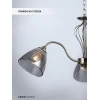 Подвесная люстра Seven Fires Savena WD3625/3H-AB-SMK Подвесная люстра Seven Fires Savena WD3625/3H-AB-SMK