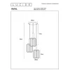Подвесная люстра Lucide Rafal 45492/13/36 Подвесная люстра Lucide Rafal 45492/13/36