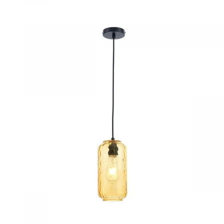 Подвесной светильник Escada Rise 10177/1S Black/Yellow