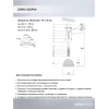 Подвесной светильник Seven Fires Leki WD3629/1P-CR-PK