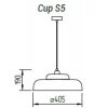 Подвесной светильник TopDecor Cup S5 09