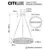 Подвесной светодиодный светильник Citilux Чезаре CL338161