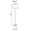 Торшер TopDecor Dome F1 10