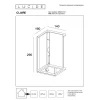 Уличный настенный светильник Lucide Claire 27883/11/31 Уличный настенный светильник Lucide Claire 27883/11/31