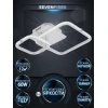 Потолочная светодиодная люстра Seven Fires Karlis SF5056/2C-WT-CR